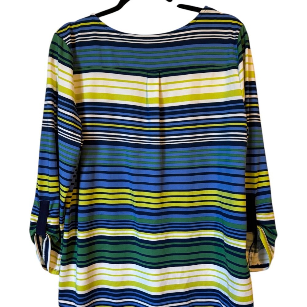 ❤️SPRING/SUMMER  TOP w/NECKLINE DETAIL  LARGE    #Q - Picture 3 of 8
